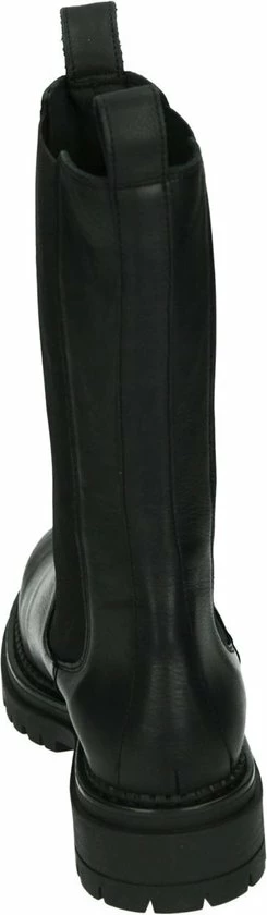 Cashott Vrouwen Leren Chelsea Boots / Laarzen / Damesschoenen 24204 - Zwart - Maat 38 9 Cashott Vrouwen Leren Chelsea Boots / Laarzen / Damesschoenen 24204 - Zwart - Maat 38 - Afbeelding 7