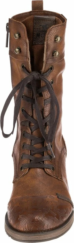 Mustang Dames Veterboot - Cognac - Maat 40 28 Mustang Dames Veterboot - Cognac - Maat 40 - Afbeelding 26