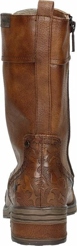 Mustang Dames Veterboot - Cognac - Maat 40 6 Mustang Dames Veterboot - Cognac - Maat 40 - Afbeelding 4