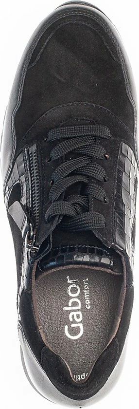 Gabor 96.438 Dames Sneakers - Zwart - Maat 38 12 Gabor 96.438 Dames Sneakers - Zwart - Maat 38 - Afbeelding 10