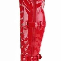 Pleaser SEDUCE-3028 (EU 39 = US 9) 5 Heel Ribbon Stretch Thigh High Boot W/ Grommet -Dames-schoenen Verkoop 296x840