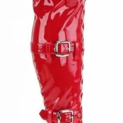Pleaser SEDUCE-3028 (EU 39 = US 9) 5 Heel Ribbon Stretch Thigh High Boot W/ Grommet -Dames-schoenen Verkoop 298x840