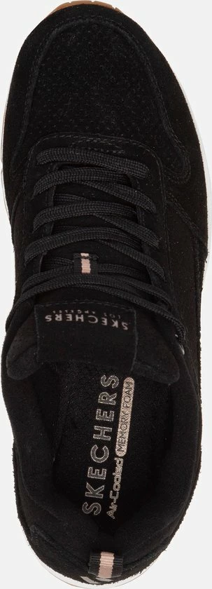 Skechers Uno-Two For The Show Dames Sneakers - Black - Maat 36 4 Skechers Uno-Two For The Show Dames Sneakers - Black - Maat 36 - Afbeelding 2