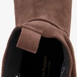 Hush Puppies Suede Dames Enkellaarsjes Bruin - Bruin - Maat 39 - Echt Leer -Dames-schoenen Verkoop 305x840 2