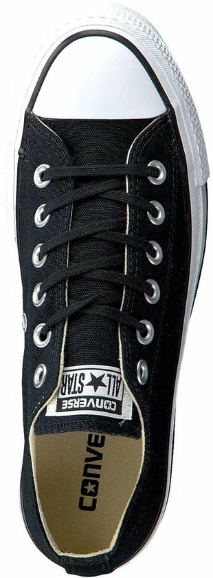 Converse Chuck Taylor All Star Lift Ox Lage Sneakers - Dames - Zwart - Maat 37 40 Converse Chuck Taylor All Star Lift Ox Lage Sneakers - Dames - Zwart - Maat 37 - Afbeelding 38