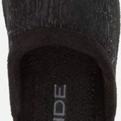 Rohde Vrouwen Suède Harde Zool Pantoffels / Open Sloffen - 2455 - Zwart - Maat 38 -Dames-schoenen Verkoop 320x840 4