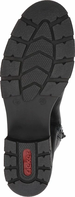 Rieker Dames Rits-& Gesloten Boot - Zwart - Maat 36 9 Rieker Dames Rits-& Gesloten Boot - Zwart - Maat 36 - Afbeelding 7
