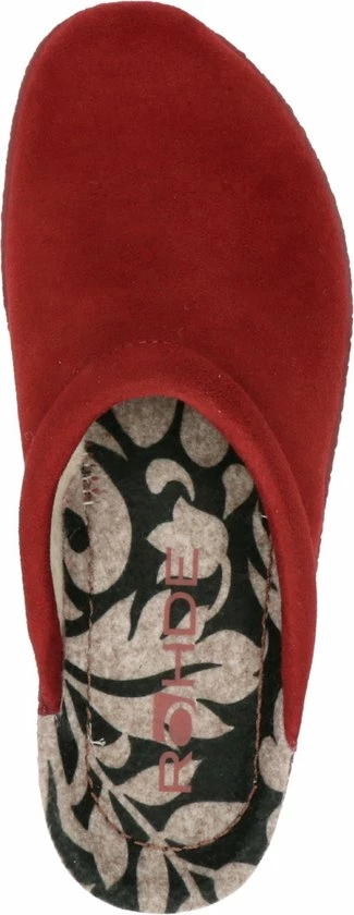 Rohde Pantoffels Rood 8 Rohde Pantoffels Rood - Afbeelding 6