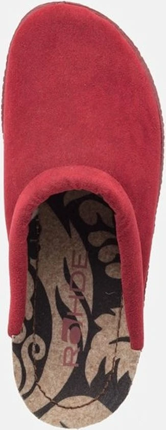 Rohde Pantoffels Rood 14 Rohde Pantoffels Rood - Afbeelding 12