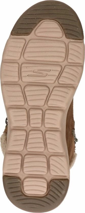 Skechers Go Walk Dames Veterboot - Cognac - Maat 37 9 Skechers Go Walk Dames Veterboot - Cognac - Maat 37 - Afbeelding 7