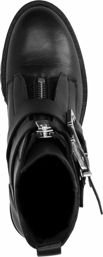 Sacha - Dames - Biker Boots Met Gespen - Maat 39 8 Sacha - Dames - Biker Boots Met Gespen - Maat 39 - Afbeelding 6