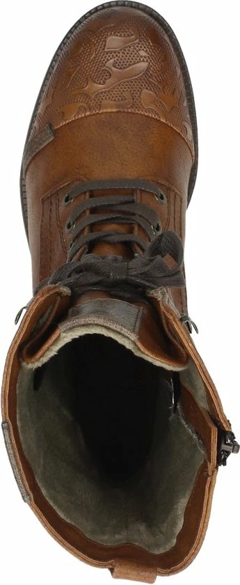 Mustang Dames Veterboot - Cognac - Maat 40 16 Mustang Dames Veterboot - Cognac - Maat 40 - Afbeelding 14