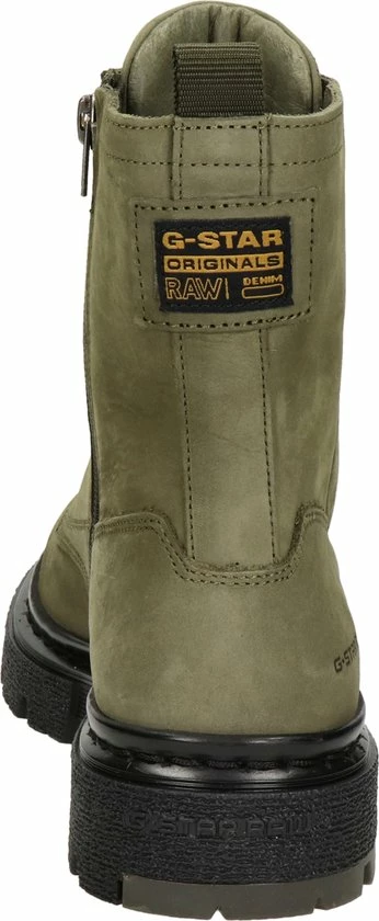 G-Star RAW G-Star Kafey Dames Veterboot - Kaki - Maat 40 7 G-Star RAW G-Star Kafey Dames Veterboot - Kaki - Maat 40 - Afbeelding 5