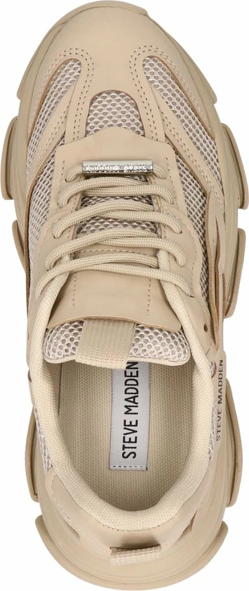 Steve Madden Possession Lage Sneakers - Dames - Beige - Maat 41 12 Steve Madden Possession Lage Sneakers - Dames - Beige - Maat 41 - Afbeelding 10
