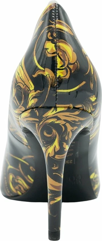 Versace Jeans Couture Versace Jeans Fondo Scarlett Dis. S50 Dames Pump - Zwart/Goud - Maat 39 6 Versace Jeans Couture Versace Jeans Fondo Scarlett Dis. S50 Dames Pump - Zwart/Goud - Maat 39 - Afbeelding 4
