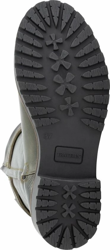 Travelin' Solstad Leren Dames Laarzen - Wol Gevoerde Laars - Olijfgroen/Legergroen Leer - Maat 39 8 Travelin' Solstad Leren Dames Laarzen - Wol Gevoerde Laars - Olijfgroen/Legergroen Leer - Maat 39 - Afbeelding 6