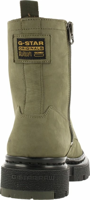 G-Star RAW G-Star Kafey Dames Veterboot - Kaki - Maat 40 16 G-Star RAW G-Star Kafey Dames Veterboot - Kaki - Maat 40 - Afbeelding 14