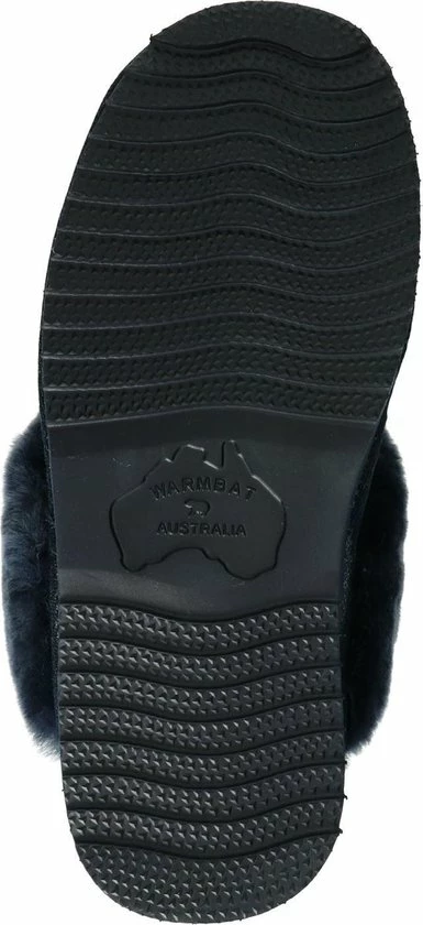 Warmbat Flurry Suede Dames Pantoffels - Dark Navy - Maat 41 9 Warmbat Flurry Suede Dames Pantoffels - Dark Navy - Maat 41 - Afbeelding 7