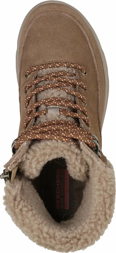 Skechers Go Walk Dames Veterboot - Cognac - Maat 37 14 Skechers Go Walk Dames Veterboot - Cognac - Maat 37 - Afbeelding 12