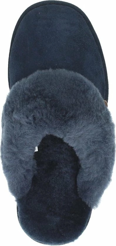 Warmbat Flurry Suede Dames Pantoffels - Dark Navy - Maat 41 8 Warmbat Flurry Suede Dames Pantoffels - Dark Navy - Maat 41 - Afbeelding 6