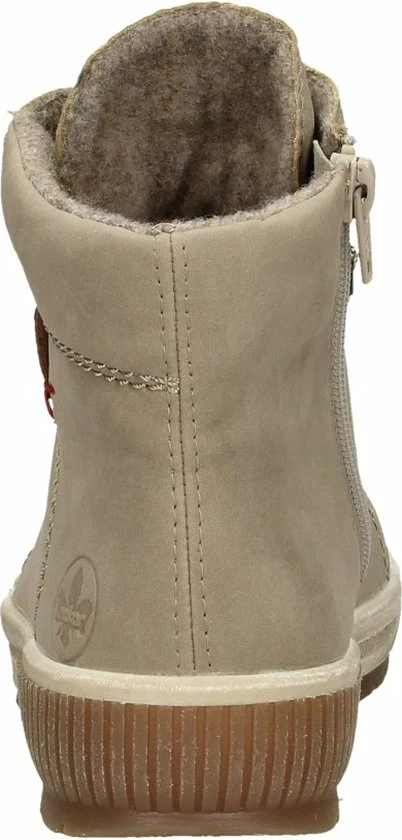 Rieker Dames Veterboot - N0730-64 Taupe - Maat 40 5 Rieker Dames Veterboot - N0730-64 Taupe - Maat 40 - Afbeelding 3
