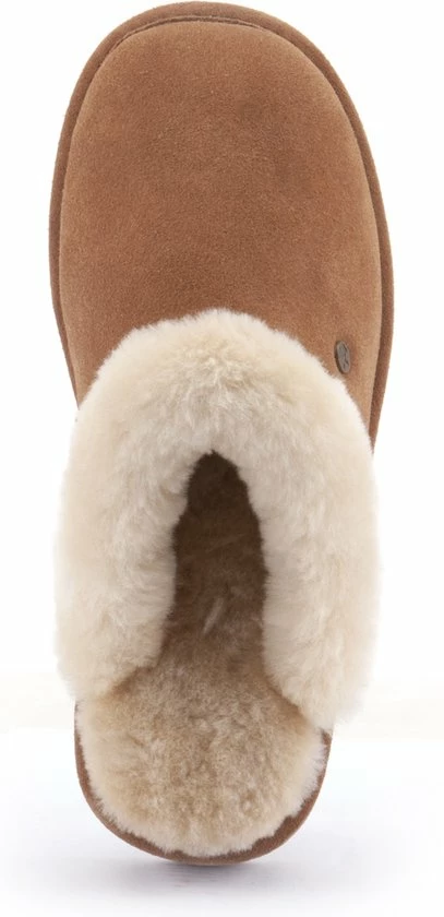 Warmbat Alice Dames Sloffen - Cognac - Maat 39 6 Warmbat Alice Dames Sloffen - Cognac - Maat 39 - Afbeelding 4