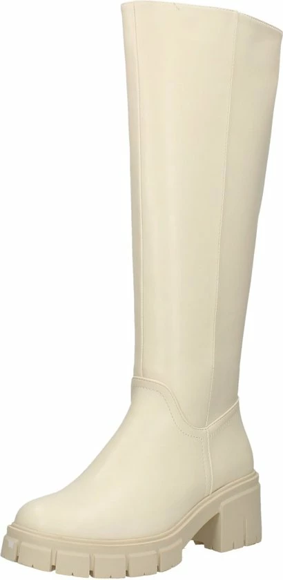 POSH By Poelman NORI Dames Hoge Laarzen - Crème - Maat 39 13 POSH By Poelman NORI Dames Hoge Laarzen - Crème - Maat 39 - Afbeelding 11