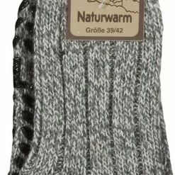 SOCKS4FUN Wollen Sokken Met Anti Slip Zool – 2 Paar – 2 Tinten Grijs – Maat 39/42 -Dames-schoenen Verkoop 413x840