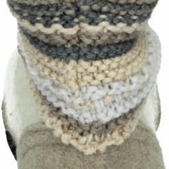 Giesswein Sloffen - Maat 37 - Vrouwen - Beige,grijs -Dames-schoenen Verkoop 414x840 1