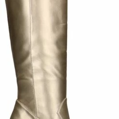 Sacha - Dames - Goudkleurige Hoge Laarzen Met Hak - Maat 39 -Dames-schoenen Verkoop 414x840 2