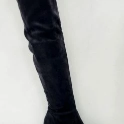 Pretty Shoes Breda Dames - Laars - Zwart - Maat 41 - Kunstsuede