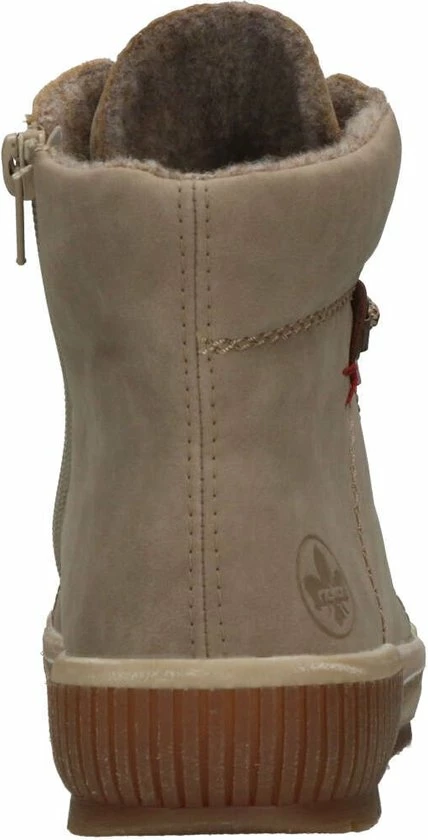 Rieker Dames Veterboot - N0730-64 Taupe - Maat 40 10 Rieker Dames Veterboot - N0730-64 Taupe - Maat 40 - Afbeelding 8