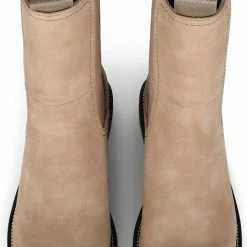 POSH By Poelman LEA Dames Chelsea Laarzen - Beige - Maat 38 -Dames-schoenen Verkoop 450x840 1