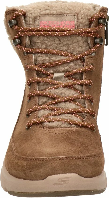 Skechers Go Walk Dames Veterboot - Cognac - Maat 37 5 Skechers Go Walk Dames Veterboot - Cognac - Maat 37 - Afbeelding 3