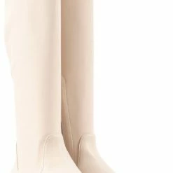 POSH By Poelman CYBELE Dames Hoge Stretch Laarzen - Crème - Maat 38 10 POSH By Poelman CYBELE Dames Hoge Stretch Laarzen - Crème - Maat 38 -Dames-schoenen Verkoop 470x840 1