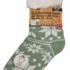 Antonio Huissokken - Hartjes En Sneeuwvlokken - Mint Groen - Dames - Antislip ABS - One Size (35-42) - Hüttensocken - Warme Sokken - Warme Huissok -Dames-schoenen Verkoop 474x840 1