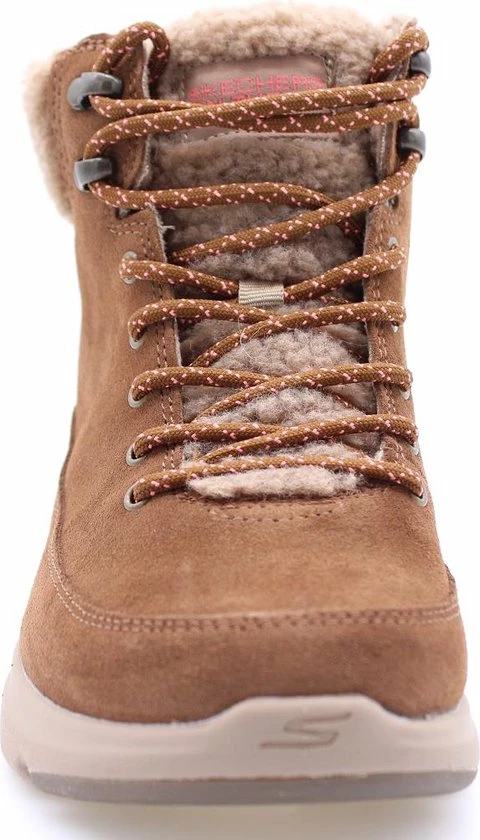 Skechers Go Walk Dames Veterboot - Cognac - Maat 37 19 Skechers Go Walk Dames Veterboot - Cognac - Maat 37 - Afbeelding 17