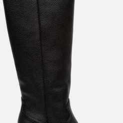 Ann Rocks Ann Rocks Laarzen Zwart Leer - Maat 37