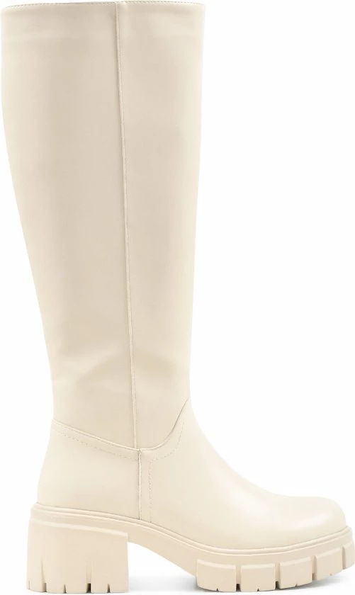 POSH By Poelman NORI Dames Hoge Laarzen - Crème - Maat 39 3 POSH By Poelman NORI Dames Hoge Laarzen - Crème - Maat 39