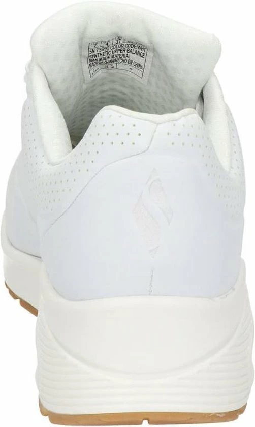 Skechers Uno Stand On Air Dames Sneakers - White - Maat 38 14 Skechers Uno Stand On Air Dames Sneakers - White - Maat 38 - Afbeelding 12