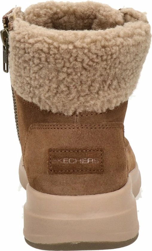 Skechers Go Walk Dames Veterboot - Cognac - Maat 37 7 Skechers Go Walk Dames Veterboot - Cognac - Maat 37 - Afbeelding 5