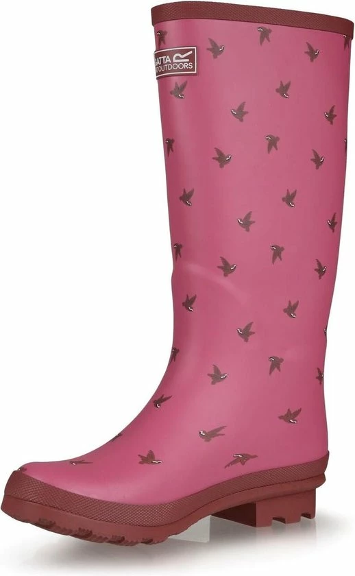 Regatta Outdoors Regatta - Wellington Regenlaarzen Voor Dames - Ly Fairweather II - Violet/Roze Blush - Maat 38EU 4 Regatta Outdoors Regatta - Wellington Regenlaarzen Voor Dames - Ly Fairweather II - Violet/Roze Blush - Maat 38EU - Afbeelding 2