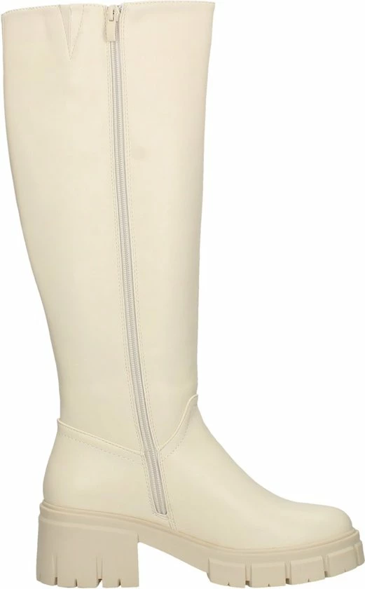 POSH By Poelman NORI Dames Hoge Laarzen - Crème - Maat 39 15 POSH By Poelman NORI Dames Hoge Laarzen - Crème - Maat 39 - Afbeelding 13