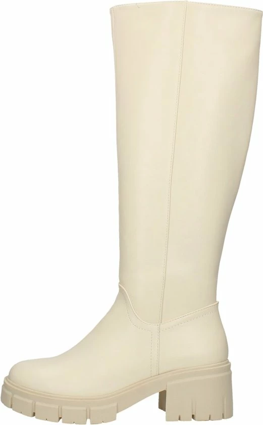 POSH By Poelman NORI Dames Hoge Laarzen - Crème - Maat 39 16 POSH By Poelman NORI Dames Hoge Laarzen - Crème - Maat 39 - Afbeelding 14