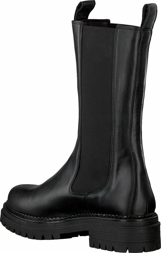Cashott Vrouwen Leren Chelsea Boots / Laarzen / Damesschoenen 24204 - Zwart - Maat 38 14 Cashott Vrouwen Leren Chelsea Boots / Laarzen / Damesschoenen 24204 - Zwart - Maat 38 - Afbeelding 12