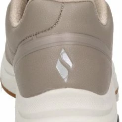 Skechers Arch Fit S-Miles- Mile Makers Dames Sneakers - Taupe - Maat 40 -Dames-schoenen Verkoop 545x840