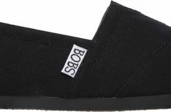Skechers Bobs Plush Peace & Love Dames Espadrilles - Black - Maat 40 -Dames-schoenen Verkoop 550x162