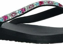 Skechers Meditation Garden Bliss Black 19 Skechers Meditation Garden Bliss Black -Dames-schoenen Verkoop 550x176