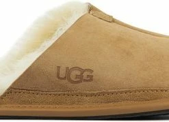 UGG Mannen Suède Harde Zool Pantoffels / Open Sloffen - 1123660 - Cognac - Maat 43 -Dames-schoenen Verkoop 550x179 2