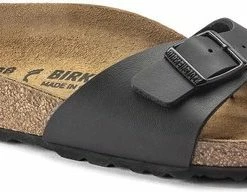 Birkenstock Madrid Dames Slippers Small Fit - Black - Maat 36 -Dames-schoenen Verkoop 550x192 6